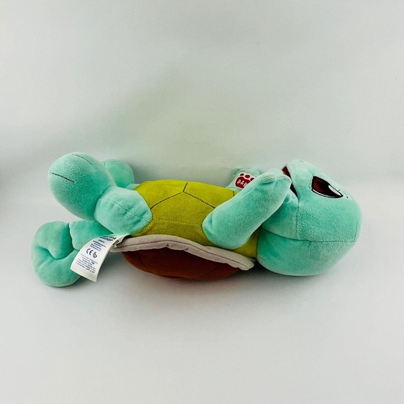 Build A Bear Squirtle Pokemon Plush 14" Stuffed Animal 2017 Non-Working Sound - Picture 4 of 7